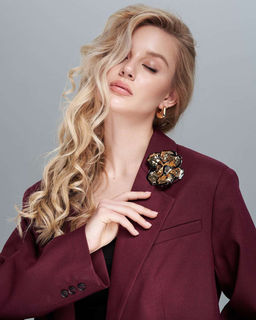 Брошь цветок BRM015