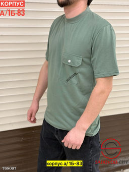 Футболка мужская с карманом - Bruno фото 3