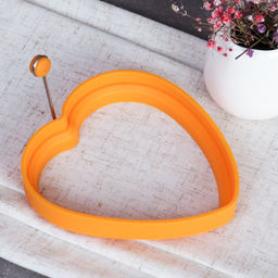 Форма для яичницы силиконовая/ F-162 /уп 200/Сердце - Галеонтрейд фото 4