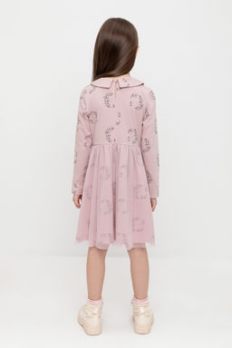 Crockid _ КР 5916/розово-сиреневый,веточки к525 платье для дев  фото 5