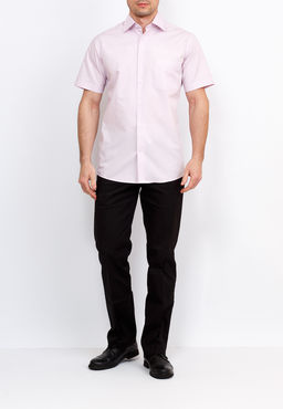 Сорочка мужская короткий рукав GREG 710/309/LIL/Z  фото 6