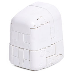 Робот-часы Щенок, трансформируется в будильник, работает от батареек, цвет белый - IQ BOT фото 7