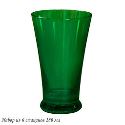 Набор из 6 стаканов 280мл в под.уп.(х4) арт.584-029 /Lenardi/