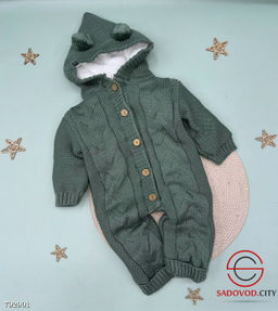 Вязаный детский комбинезон на меху - Bruno фото 6