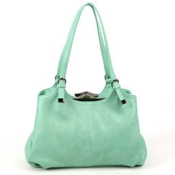 Женская сумка из эко кожи с ручками и фермуаром 0119-18 - Kenguluna фото 2