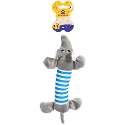 Цена за 2 шт. Игрушка для собак малых и средних пород "ЗООГРАД", с пищалкой, 23см (лейбл)