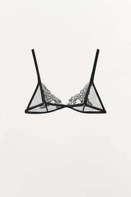 LACE TRIANGLE BRALETTE - Zara фото 4