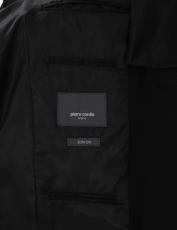 Смокинг Pierre Cardin Ex Slim Fit с жилетом черный