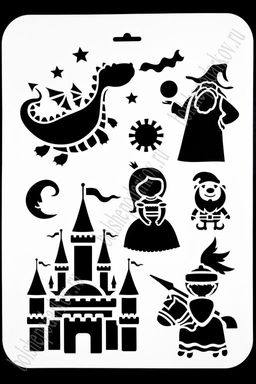 Трафарет Little Art LAП-29 (21*32 см)