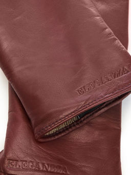 Перчатки женские 100% ш IS00700 merlot - Eleganzza фото 3
