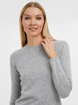 джемпер женский из шерсти с добавлением люрекса - Glenfield фото 5