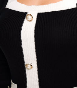 Платье #КТ5932, чёрный - Dommod фото 5