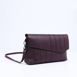 Сумка-клатч на магните, длинный ремень, цвет фиолетовый - Simaland фото 3