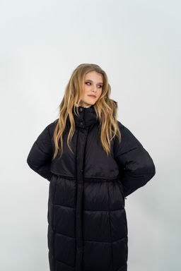 Пальто Салли (черный) - Nadi bordo фото 4