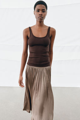 CAMISETA TIRANTES / Marr?n - Zara фото 6