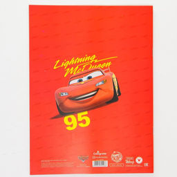 Бумага цветная односторонняя, А4 18 листов 10 цветов, золото и серебро, Тачки - Disney фото 4