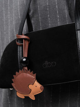 Замшевая сумка Ezhik DBR 31225 черный  фото 7