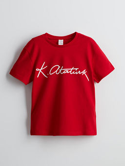 Atat?rk Bask?l? Erkek ?ocuk Ti??rt