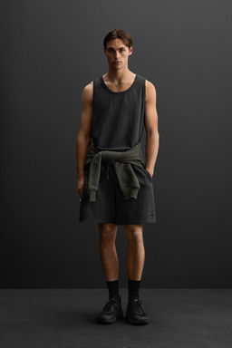 JOGGER BERMUDA SHORTS - Zara фото 12