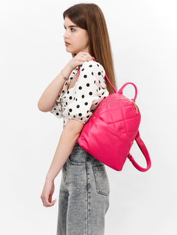 LACCOMA рюкзак Виолла-Л815-фуксия эко кожа хлопок фото 7