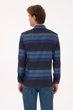 Erkek Lacivert Uzun Kollu G_mlek - U.s. polo assn фото 5