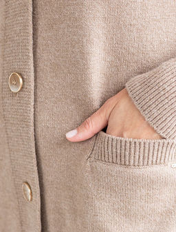 VILATTE / Кардиган из пряжи с кашемиром фото 3