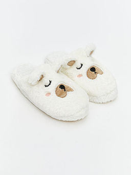 Hayvan Fig?rl? Pel?? K?z ?ocuk Ev Terli?i