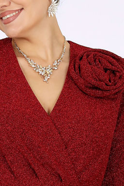 Платье Ninele 7499 красный  фото 9