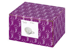 Кружка 350 мл 14*10*7,5 см Любопытный кролик внутри кружки цветная - Elan gallery фото 4