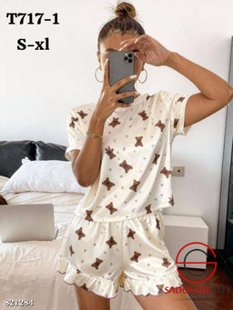 Пижама с шортами домашняя - Bruno фото 3