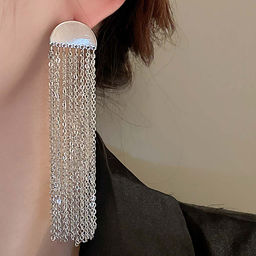 Серьги длинные на гвоздиках арт. 13 1244 (id 266352)