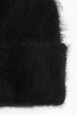 Gorro beanie en punto mullido de mezcla de lana - H&m фото 3