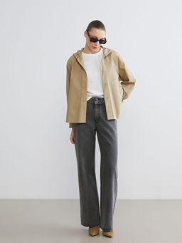 Kap??onlu Oversize Kad?n G?mlek