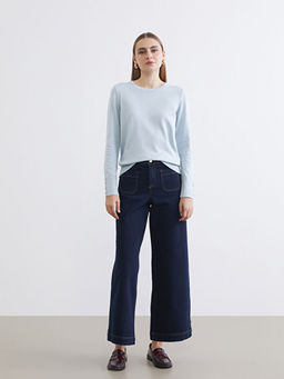 Bisiklet Yaka Kad?n Triko Kazak