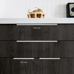 Ручка CAPPIO RT001CP, L=200 мм, м/о 160 мм, цвет матовый хром