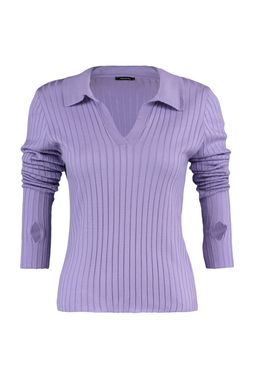 Lila Kol Ucu Detayl? Polo Yaka Triko Kazak TWOAW21KZ1113 - Trendyolmilla фото 7