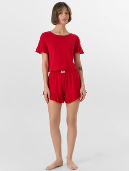 КОМПЛЕКТ ЖЕНСКИЙ (ФУТБОЛКА, ШОРТЫ)