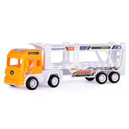 Автовоз со спецтехникой, под колпаком