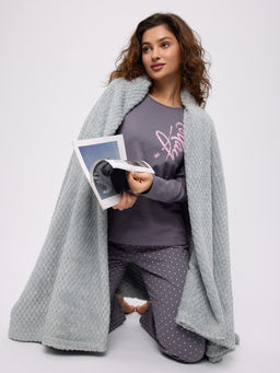 Пижама женская из кулирки Today серый - Амадэль фото 22