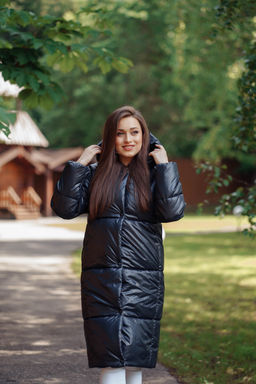 Куртка женская зимняя 22610 (темно-синий) - Kankan фото 3