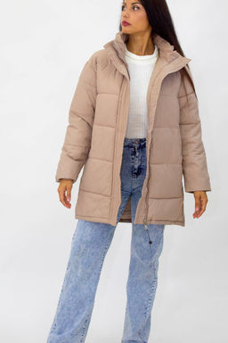 Удлиненная женская куртка осень-весна Лайт арт.151