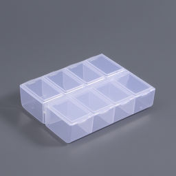Органайзер для хранения мелочей, 8 ячеек, 11×9×2.8 см, МИКС