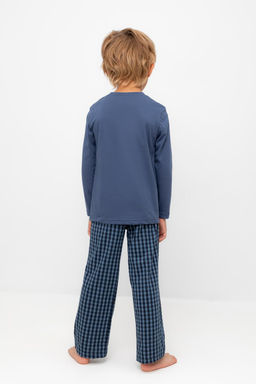 К 1600/грозовая туча,маленькая клетка пижама дет