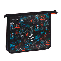 Папка для тетрадей А5, молния сверху F?rst "Flawless Victory" (FT-PP-A50526) пластик