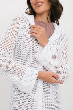ЗЛАТА Кардиган 352064/молочный