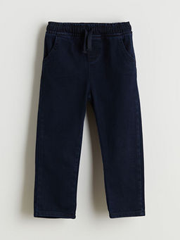 Beli Lastikli Loose Fit Erkek ?ocuk Jean Pantolon