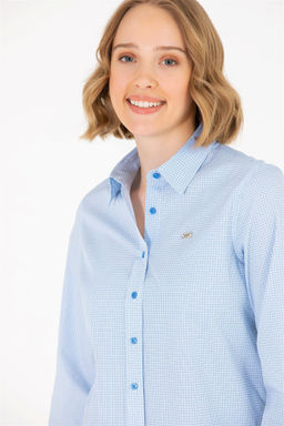 Женская рубашка Saks с длинным рукавом - U.s. polo assn фото 9