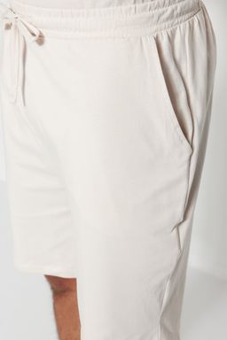 TRENDYOL MAN Lacivert Unisex Regular Fit Apas Yaka Sortlu Pijama Tak?m? TMNSS23PT00007 - Trendyolmilla фото 7