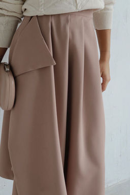 Юбка с запахом со складками - Martichelli фото 3