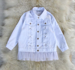 Джинсовка «RoK ЦВЕТ: БЕЛЫЙ (QR)